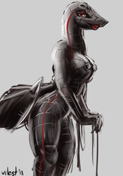 aircraft airplane anthro ass breasts digital_media_(artwork) female inorganic ironwood jet living_aircraft living_machine machine nude robotic sr-71_blackbird thick_thighs wide_hips