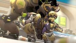 3d animated artificial_vagina doggy_style duo female futa_on_female futanari horsecock intersex living_machine loop machine megasoma_orisa no_sound omnic orisa overwatch penetration penis pussy robot selfcest sex source_filmmaker tagme video white-crow