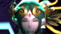 3d :>= animated artist_request divine_slut dress fellatio female female_focus forehead_jewel giver_pov goddess green_eyes green_hair hands_on_legs jewelry kid_icarus kid_icarus_uprising long_hair looking_at_viewer male male_pov nintendo no_sound oral palutena pendant penis pov pov_eye_contact source_filmmaker source_request tiara uncensored vambraces very_long_hair video