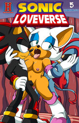 2boys ahe_gao alien anal archie_comics arm_grab ass bat black_fur black_nose black_penis breasts chest_tuft cover cover_page darkling double_penetration eclipse_the_darkling female gloves grabbing grabbing_from_behind green_eyes grey_skin hedgehog hedgehoglove looking_pleasured makeup male mammal medium_breasts mostly_nude multiple_boys multiple_males naughty_face navel nipples nude penetration penis pussy red_eyes rouge_the_bat sega shadow_the_hedgehog shoes smile sonic_(series) sonic_loveverse sonic_universe standing standing_sex straight tail tongue tongue_out tuft vaginal_penetration white_fur white_gloves