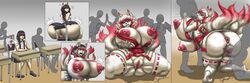 1girls 2018 anthro anus areola ass big_ass big_breasts big_butt breast_expansion breasts butt_expansion canine clothed clothing fellatio female fox fur group group_sex hair holding_breast huge_ass huge_breasts huge_butt human human_to_anthro hyper hyper_breasts lilith_art male mammal nipples oral original original_character penetration penis pussy school sequence sex shirt skirt spitroast student surprise thick_thighs transformation vaginal_penetration