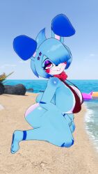 toy bonnie (fnaf) from five nights at freddy's by cryptiacurves