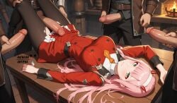Zero Two (Darling In The Franxx) Rule 34 Image
