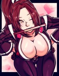 mai shiranui from capcom by nico artooo