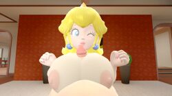 princess peach from mario (series) by gladehope