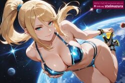 samus aran from metroid by stelmazura