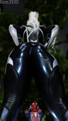1boy 1boy1girl 1girl1boy 1girls 2026 3d 3d_(artwork) alluring ass back_view big_ass big_butt black_cat_(insomniac) black_cat_(marvel) bodysuit couple couple_(romantic) couples enticing felicia_hardy female high_resolution highres hips hourglass_figure looking_at_partner male marvel marvel_comics peter_parker ponytail ren3dd romantic romantic_couple seducing seductive seductive_look shiny shiny_ass shiny_butt shiny_clothes skin_tight spider-man spider-man_(insomniac) spider-man_(insomniac_series) spider-man_(series) superhero superhero_couple superheroine teasing teasing_partner temptation tempting thick_ass thick_butt thief thighs tight_clothes tight_clothing voluptuous voluptuous_female waist white_hair