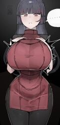 ... 1girls 2026 azz0422 big_breasts black_background blush breasts clothed clothing color colored curvy curvy_female curvy_figure digital_media_(artwork) dress female female_only front_view fully_clothed game_freak hi_res huge_breasts large_breasts light-skinned_female light_skin looking_at_viewer nintendo pokemon pokemon_frlg pokemon_hgss pokemon_rgby sabrina_(pokemon) simple_background solo sweat sweatdrop thick_thighs thighs