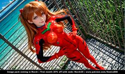 asuka langley sohryu from neon genesis evangelion by nostra666