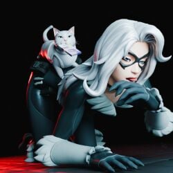 black cat (fortnite) from fortnite by allie (artist)