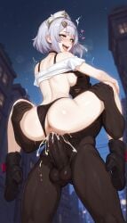 noelle (genshin impact) from genshin impact by brokewyt