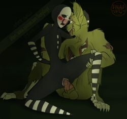 animated female five_nights_at_freddy's five_nights_at_freddy's_2 marionette_(fnaf) namygaga penetration puppet_(fnaf) pussy springtrap springtrap_(fnaf) vaginal_penetration video_games