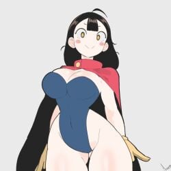 1:1 1:1_aspect_ratio 1girls 2d 2d_(artwork) 2d_artwork ahoge akisas99 arm_behind_back ass_visible_from_the_front ass_visible_through_thighs background baddie belly belly_button bewitching_thighs big_boobs big_breasts blue_leotard blue_topwear breasts brown-eyed_female brown-haired_female brown_eyebrows brown_eyes brown_hair busty busty_female busty_girl cape child_bearing_hips cleavage closed_mouth_smile collarbone curvaceous curvaceous_body curvaceous_female curvaceous_figure curvaceous_hips curvaceous_thighs curvy curvy_body curvy_female curvy_figure curvy_hips curvy_thighs cute cute_expression cute_eyes cute_face cute_female cute_girl cute_smile digital digital_art digital_drawing digital_drawing_(artwork) digital_media digital_media_(artwork) drawing eye-level_view female female_focus female_only fertile fertile_hips fingers fit_female from_front front_view glistening_boobs glistening_breasts glistening_hair glistening_legs glistening_skin glistening_thighs glossy_breasts glossy_hair gloves grey_background groin hand_behind_back hourglass_figure huge_boobs huge_breasts inframammary_fold inguinal_crease inguinal_ligament knees_out_of_frame large_boobs large_breasts lascivious lean_figure legs_closed legs_together leotard linea_alba long_hair monotone_background narrow_waist navel oc one_color_background original original_art original_artwork original_character original_female_character plain_background plump_breasts red_cape shiny_breasts shiny_hair shiny_legs shiny_skin shiny_thighs shoulders slender_body slender_waist slim_female slim_waist smile smiley_face smiling smiling_at_viewer solid_color_background solo standing stomach thick_thighs thigh_gap thighs thighs_together top_view topwear upper_body voluptuous voluptuous_body voluptuous_female voluptuous_figure voluptuous_woman wide_hips yellow_gloves
