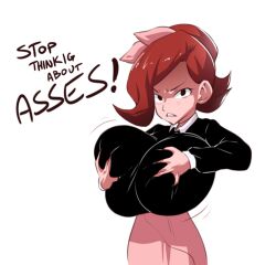 audrey page from the developing adventures of golden girl by 47k