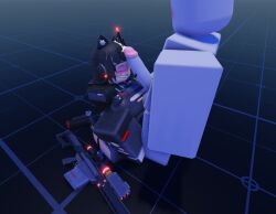 (tdx) 1boy 1boy1girl 1girls applemcx black_hair blush clothes_ripping clothes_sex custom_character dummy_(roblox) faceless_female female neko neko_girl neko_sniper penis penis_in_face roblox roblox_game roblox_studio sniper sniper_(tdx) sniper_rifle tower_defense_x