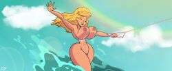 alternate_version_available artist_signature belly belly_button big_ass big_breasts blonde_female blonde_hair bouncing_breasts breasts canonical_scene cel_shading closed_eyes clouds excited extended_arm female female_only flowing_hair king_of_the_hill large_breasts lens_flare light-skinned_female light_skin luanne_platter motion_lines naked naked_female nipples nude nude_female oblivious open_mouth pinup redraw rustysh4ckl3ford scene_interpretation scene_reference shaded skiing sky smile splashing summer thick_thighs very_high_resolution voluptuous voluptuous_female water wide_hips widescreen