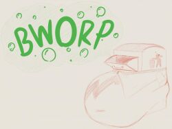 belly big_belly burp burping container fat hyper hyper_belly icecreamsprink3 inanimate inanimate_animate inanimate_object inanimate_pred object stomach trash trash_can trashcan vore vore_belly what