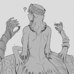 1girls artist_request big_breasts breasts busty circlet crown curves curvy curvy_female curvy_figure elden_ring female fromsoftware genderbend genderswap godrick_the_grafted headband huge_breasts johnholl0w large_breasts monster monster_girl rule_63 tagme tagme_(artist)