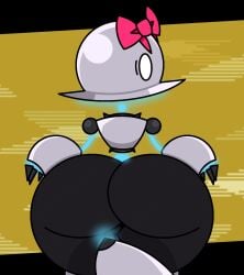 ambiguous_gender ass big_ass bow earthbound nintendo solo spacebotbutt3k tagme tagme_(character) thick_thighs thighs thyrobittwink