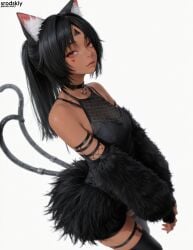 1girls ai_generated black_hair breasts cat_ears cat_girl cat_tail catgirl cute cute_face female hentai hi_res high_quality high_resolution highres nekomiya_mana petite petite_body petite_breasts petite_female petite_girl petite_tits pov_eye_contact skirt small_breasts srodskiy tagme teenage_girl teenager tiny_waist vulgar young younger_female zenless_zone_zero