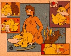 2025 absurd_res anal anal_sex anatid anatomically_correct anatomically_correct_genitalia anatomically_correct_penis animal_genitalia animal_penis anseriform anus artist_logo artist_name ass avian balls beak bird bodily_fluids cloaca cloacal_penis comic cum cum_in_ass cum_inside cumshot digital_media_(artwork) duck duo eggplant ejaculation english_text erection farfetch'd feathers feet feral food fruit fur game_freak generation_1_pokemon genital_fluids genitals grin group group_sex hair heart_symbol hi_res hoosierman9911a human humping interspecies jon_(hoosierman9911a) leek logo looking_pleasured lying male male/male male_penetrated male_penetrating male_penetrating_male mammal membrane_(anatomy) nintendo nude on_back onion open_mouth oral panel_overlap penetration penis plant pokemon pokemon_(species) pokephilia presenting presenting_anus presenting_cloaca presenting_hindquarters psyduck sex sheath simple_background smile tail teasing teasing_viewer teeth text threesome toes trio vegetable webbed_feet wings yellow_body yellow_fur zoophilia