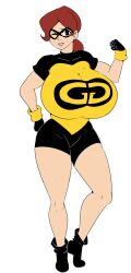 audrey page from the developing adventures of golden girl by lucy fuchs