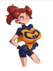 audrey page from the developing adventures of golden girl by hagfish