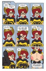 audrey page from heroes in crisis by cosmicdataworld
