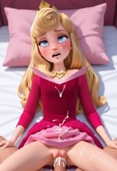 3d ai_generated aurora_(sleeping_beauty) bedsheets cum defeat_sex defeated disney disney_princess female lying male_pov missionary_position open_mouth penetration pov princess pussy ralph_breaks_the_internet rolling_eyes sex sleeping_beauty_(1959_film) vaginal_penetration vulva
