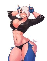 1girls aleksandrgav angel_(kof) big_ass big_breasts big_thighs breasts curvaceous curvy curvy_figure digital_media_(artwork) female hips hourglass_figure huge_ass huge_breasts huge_thighs king_of_fighters large_ass large_breasts large_thighs legs light-skinned_female light_skin slim_waist snk thick thick_hips thick_legs thick_thighs thighs voluptuous waist wide_hips wide_thighs