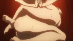 10s 2girls animated anime_screenshot ass blonde_hair breast_press breasts butt_crack closed_eyes fading female hasumi_rein highres huge_breasts kaneko_hiraku lady_j large_areolae large_breasts long_hair multiple_girls nail_polish nipples nipples_touching nozaki_masaya nude orgasm purple_hair saliva saliva_trail sitting tongue valkyrie_drive valkyrie_drive_-mermaid- yuri