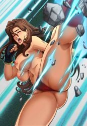 1girls blaze blaze_fielding breasts brown_eyes curvy_body curvy_milf erotic_fight female female_focus female_only huge_breasts large_nipples long_hair milf miniskirt nipples one_breast_out pussy pussy_juice sano-br sega skirt streets_of_rage streets_of_rage_4 thick_thighs upskirt