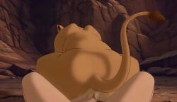 ai_generated animated cum cum_in_pussy cum_inside cum_on_penis feral kiara_(the_lion_king) no_sound penis pussy tagme the_lion_king video
