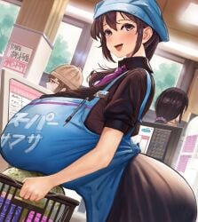 1boy 2girls :d alternate_costume apron backpack bag bangs baseball_cap black_hair black_headwear black_shirt black_skirt blue_headwear blue_jacket blue_shirt blue_skirt blurry blurry_background blush book bookshelf bow braid breasts brown_eyes brown_hair building casual closed_mouth collarbone collared_shirt cowboy_shot day depth_of_field door dress dutch_angle employee_uniform eyebrows_visible_through_hair female food from_side hair_between_eyes handbag hat head_scarf holding hood idolmaster idolmaster_cinderella_girls indoors jacket jewelry kitchen large_breasts long_hair long_sleeves looking_at_another looking_at_viewer looking_back medium_breasts medium_hair miniskirt multiple_girls open_mouth original outdoors pants pleated_skirt ponytail puffy_sleeves purple_eyes ribbon school_uniform shiny shiny_hair shirt shop short_hair short_sleeves shoulder_bag sidelocks skirt sky smile solo solo_focus standing striped striped_shirt teeth uniform upper_body upper_teeth white_apron white_shirt window