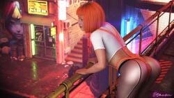 1girls 3d alien alien_girl alien_humanoid ass big_ass big_breasts breasts curvaceous curvy curvy_figure female hips hourglass_figure humanoid leeloo light-skinned_female light_skin mature mature_female orange_hair otacon212 slim_waist the_fifth_element thick thick_hips thick_legs thick_thighs thighs voluptuous waist wide_hips