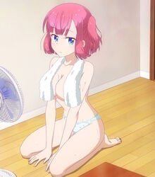 mochizuki_momiji new_game! panties tagme towel