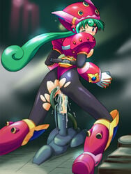 1girls female marino mega_man mega_man_x soba_udon tagme