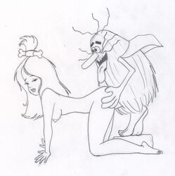 captain_caveman female hanna-barbera human juvmc male monochrome nipples pebbles_flintstone rough_sketch straight the_flintstones the_pebbles_and_bamm-bamm_show