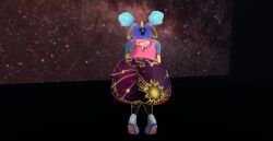 3d 3d_(artwork) 3d_animation alizora anthro anthropomorphic anus ass booty cosmog femboy legendary_pokemon male pants pokemon pokemon_(species) second_life shaking_ass shaking_booty shaking_butt tagme twerk twerking video