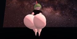 3d 3d_(artwork) 3d_animation alizora anthro anthropomorphic anus ass ass big_ass big_booty big_butt black_shirt booty femboy male no_pants pokemon pokemon_(species) ralts second_life shaking_ass shaking_booty shaking_butt tagme twerk twerking video