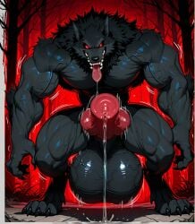 1boy 2d ai_generated anthro balls balls_full_of_semen balls_full_of_sperm beast big_balls big_hands big_knot big_muscles big_pecs big_penis black_balls black_body black_fur black_sclera canid canine canine_genitalia canine_penis canis claws cock_pointing_towards_viewer colored dangerous dangerous_beast dark-skinned_male dark_skin drooling erect_penis erection evil_eyes evil_face evil_smile excessive_precum extremely_horny fangs forest front_view fur furry furry_only gigantic_balls gigantic_penis glowing_eyes hard_cock hard_penis heavy_balls heavy_penis high_quality horny horny_male hot_precum huge_balls huge_cock huge_knot huge_testicles hyper hyper_balls hyper_penis knot knotted_penis large_balls large_penis looking_at_viewer looking_down_the_barrel m.g.t.o.w. male male_focus male_only monster monster_cock motion_lines muscles muscular muscular_male nude original_character paws penis penis_pointing_toward_viewer portrait precum precum_drip precum_puddle precum_splatter predator proud_of_his_cock red_eyes red_penis sagging_balls scary scented_balls scented_penis sharp_claws solo solo_focus solo_male spontaneous_erection standing strong_cock testicles throbbing_balls throbbing_penis tongue tongue_out uncensored veiny_balls veiny_muscles veiny_penis werewolf wolf