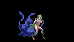 animated anthro_only bouncing_breast breasts crystal_fantasy defeat final_fantasy game game_cg no_sound pixel_art rydia tagme video