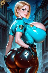 cybil bennett from konami by bythebrokenone