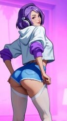 1girls 2girls 3d 3d_animation ai_generated animated balls big_ass club duo female g16:9_aspect_ratio game_cg games glasses hayley library light-skinned_female light-skinned_male male male_moaning moan moaning mobile_game nutaku short_video shorter_than_30_seconds sitting sound stockings stripes swimsuit tagme testicles video video_game video_games wet_wealth