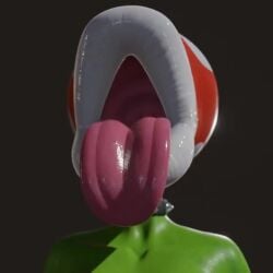 3d 3d_animation animated biped blender blender_(software) choker close-up close_up close_up_face close_up_view closeup closeup_view collar collarbone face_close-up face_close_up face_closeup face_focus female full_lips green_skin huge_lips juicy_lips long_tongue mario_(series) mouth_close-up mouth_close_up mouth_closeup mouth_fetish no_sound open_mouth open_mouth_tongue-out open_mouth_tongue_out piranha_plant piranha_plant_girl plant plant_girl shorter_than_10_seconds shoulders spiked_collar spotted_head super_mario_bros. tagme tongue tongue_fetish tongue_out tongue_out_open_mouth uvula video wyerframez