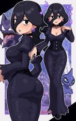 haunter from game freak by sarukaiwolf
