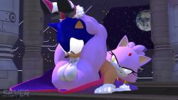 1boy 1futa 3d animated anthro anthro_on_anthro anthro_penetrated anthro_penetrating anthro_penetrating_anthro balls blaze_the_cat deep_throat deepthroat endured_face face_fucking fellatio femboy futa_on_male futanari intersex irrumatio leg_lock_fellatio male male_sucking_futa oral sega silvertilver sonic_(series) sonic_rush sonic_the_hedgehog sonic_the_hedgehog_(series) sound tagme video