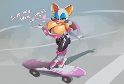 rouge the bat from sonic (series) by bigger & better