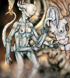 absurd_res angel breasts cosmic_horror demon duo fellatio female futanari herm hi_res horror_(theme) human humanoid intersex intersex/female lost-wanderer mammal monster monster_on_female nest oral penile penis pregnant pregnant_female sex teratophilia violence xenophilia