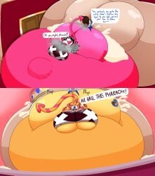 bbw big_ass big_breasts breasts bubble_butt chubby chubby_female fat fat_ass fat_belly fat_breasts fat_butt fat_female fat_fetish female huge_ass huge_breasts hyper_ass impregnation inflated_belly inflation inflation_fetish justin_(user3345) morbidly_obese morbidly_obese_female obese obese_female obese_woman overweight overweight_female plump plump_ass plump_breasts plump_female sex ssbbw tagme thick_thighs user3345 verosika_mayday_(helluva_boss) wide_hips